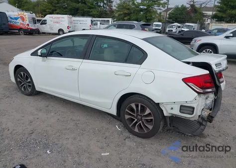 2015 Honda Civic Ex from USA, damaged, VIN 19XFB2F89FE226292